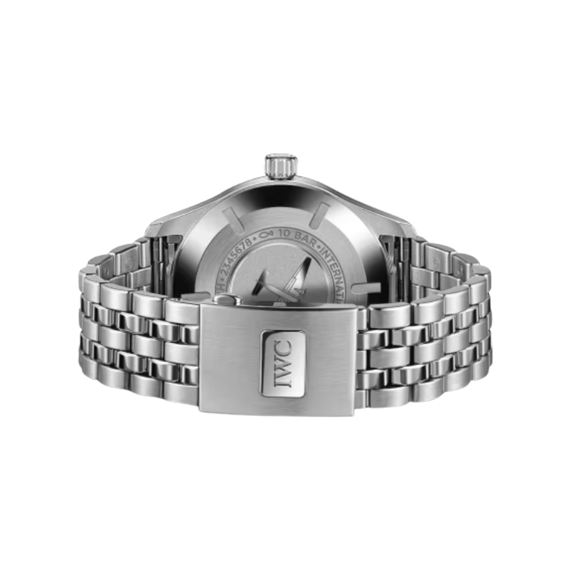 IWC Pilot Mark XX black dial steel bracelet | Relojería Alemana