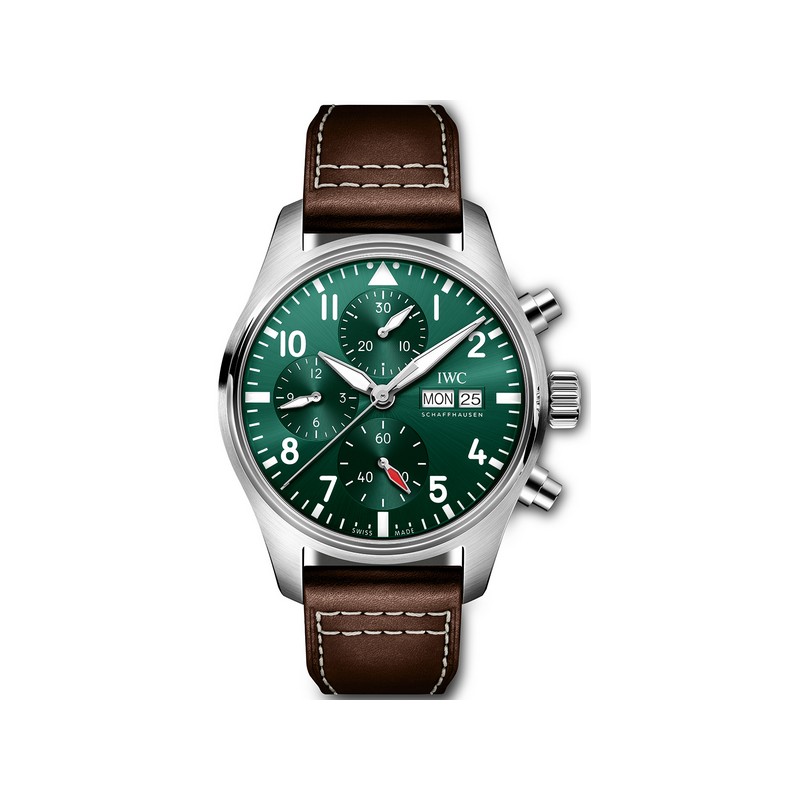 IWC Pilot Chronograph 41 mm esfera verde | Relojer?a Alemana